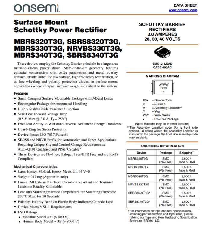 jpg picture of mbrs340t3g datasheet
